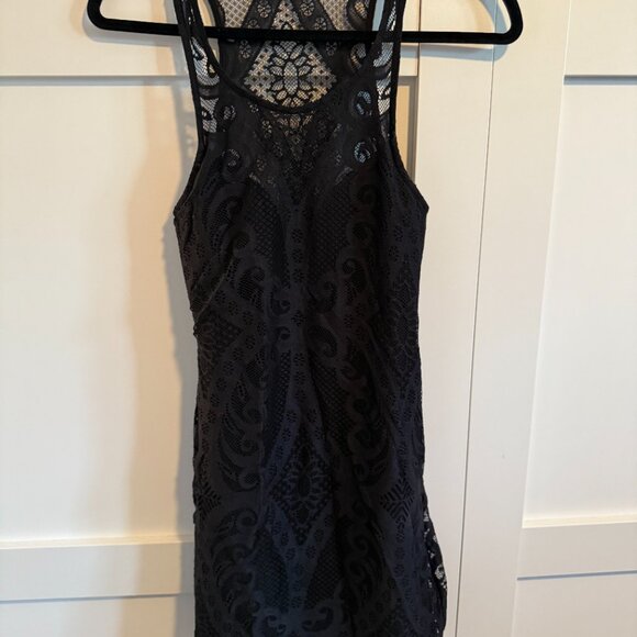 LOVERS + FRIENDS wild at heart lace bodycon dress, size Medium - Picture 2 of 7